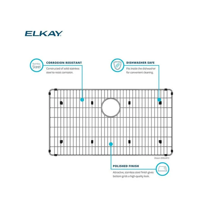 11"L x 14-5/8"W Stainless Steel Bottom Grid