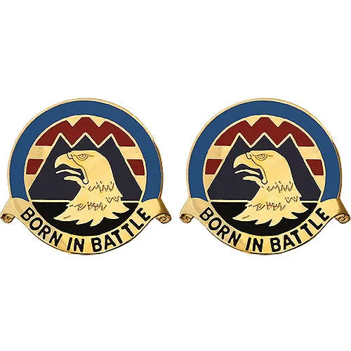 16th Combat Aviation Brigade Unit Crest (Born in Battle) - Sold in Pairs