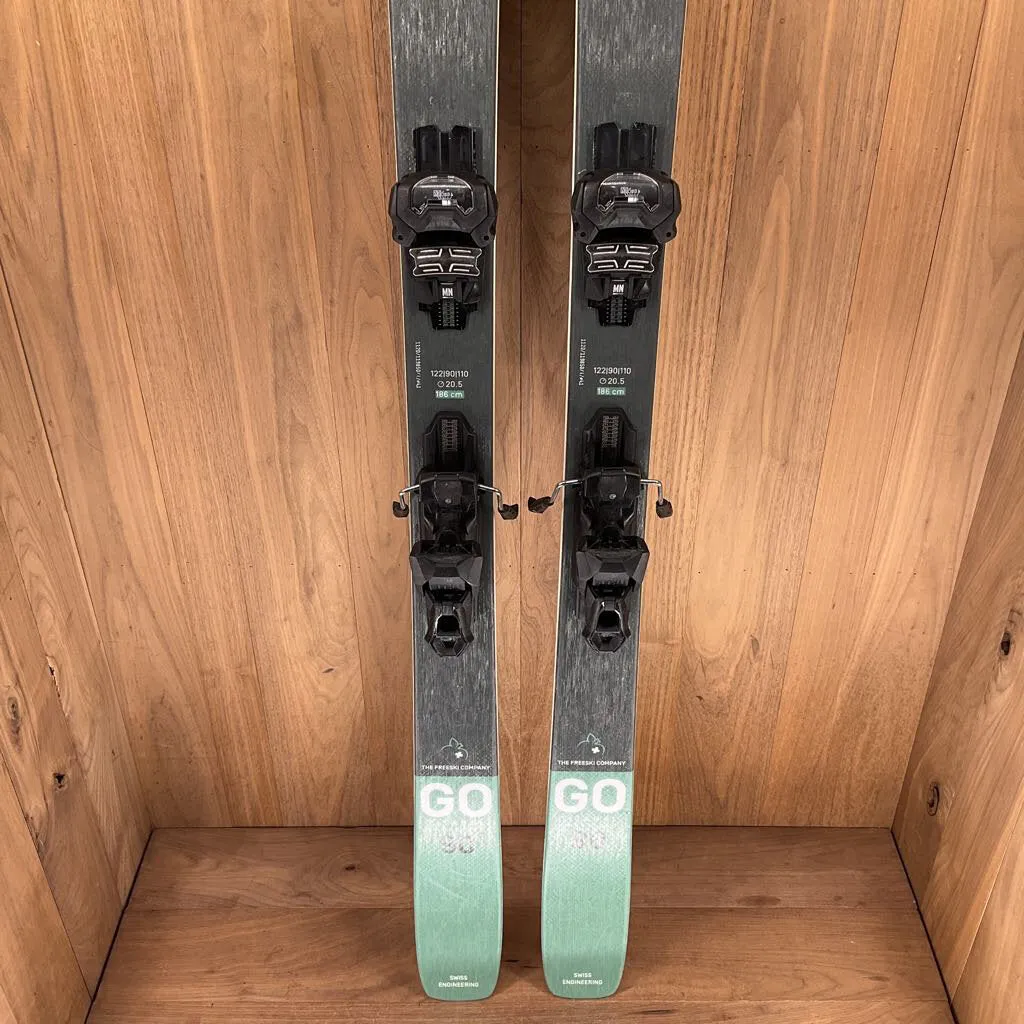 2022 Movement GO Ti 90 w/ Tyrolia Attack 14 Demo Bindings