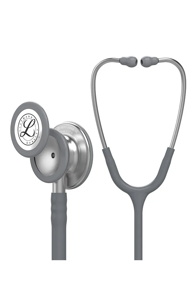 3M™ Littmann® Classic III™ Stethoscope, Gray Tube, 27 inch, 5621