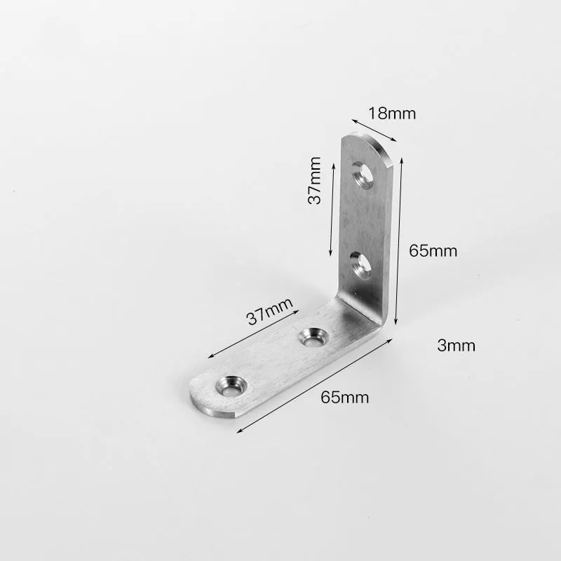 4-Pack Stainless Steel Corner Braces