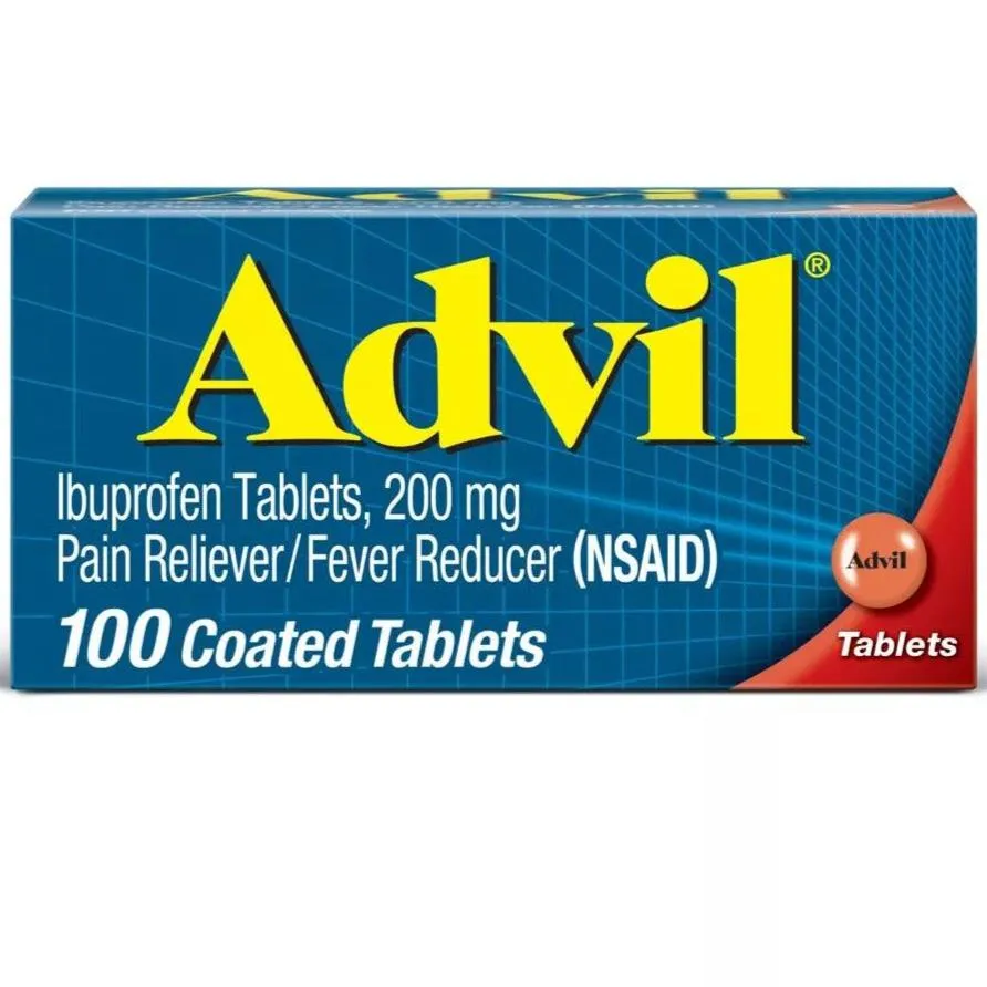 Advil Pain Reliever Fever Reducer Tablets - 100ct.