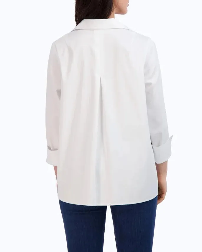 Agnes Stretch No Iron Popover Shirt