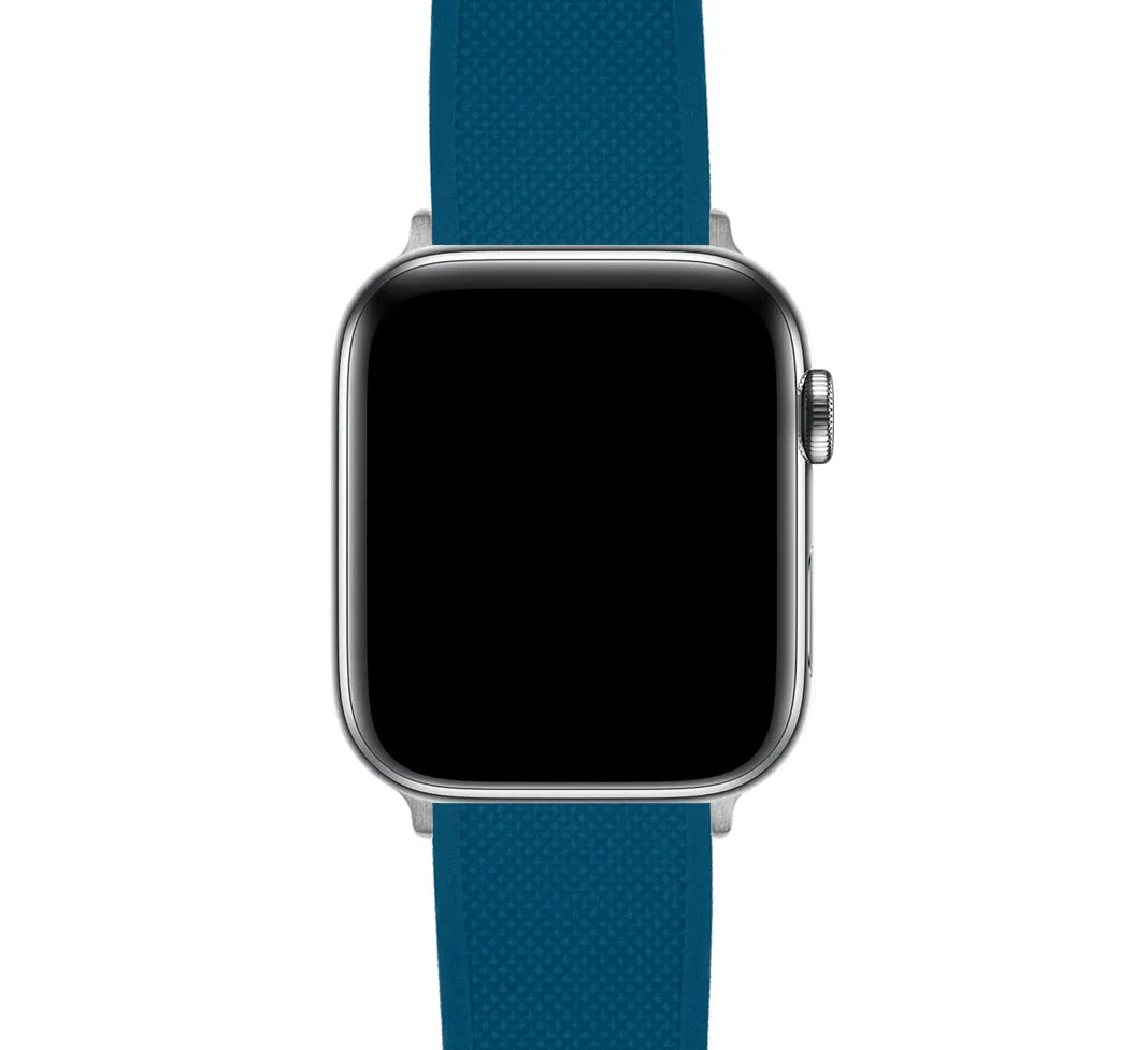 Apple Watch Elite Silicone Flatwater Blue Watch Band