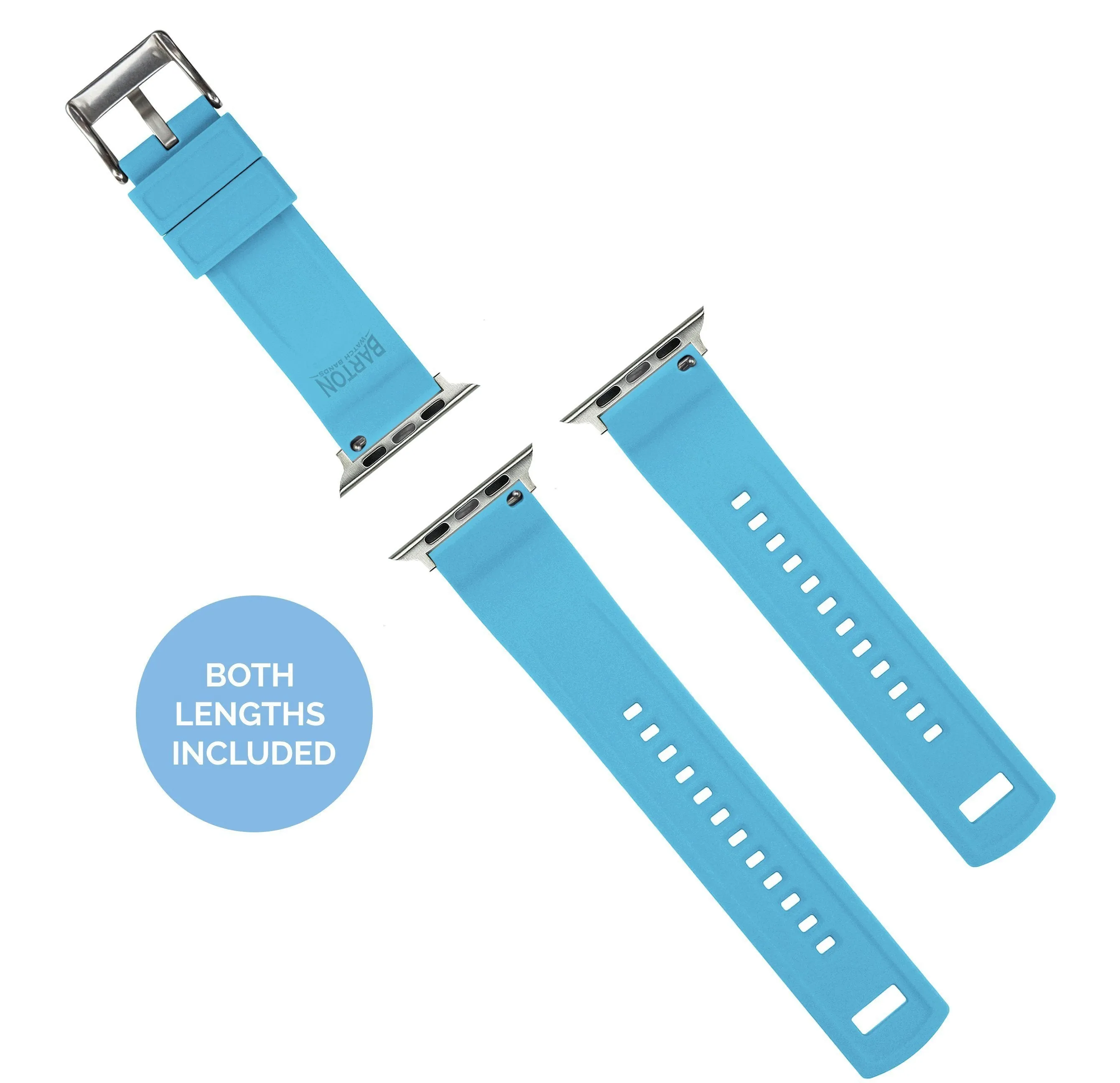 Apple Watch Elite Silicone Flatwater Blue Watch Band