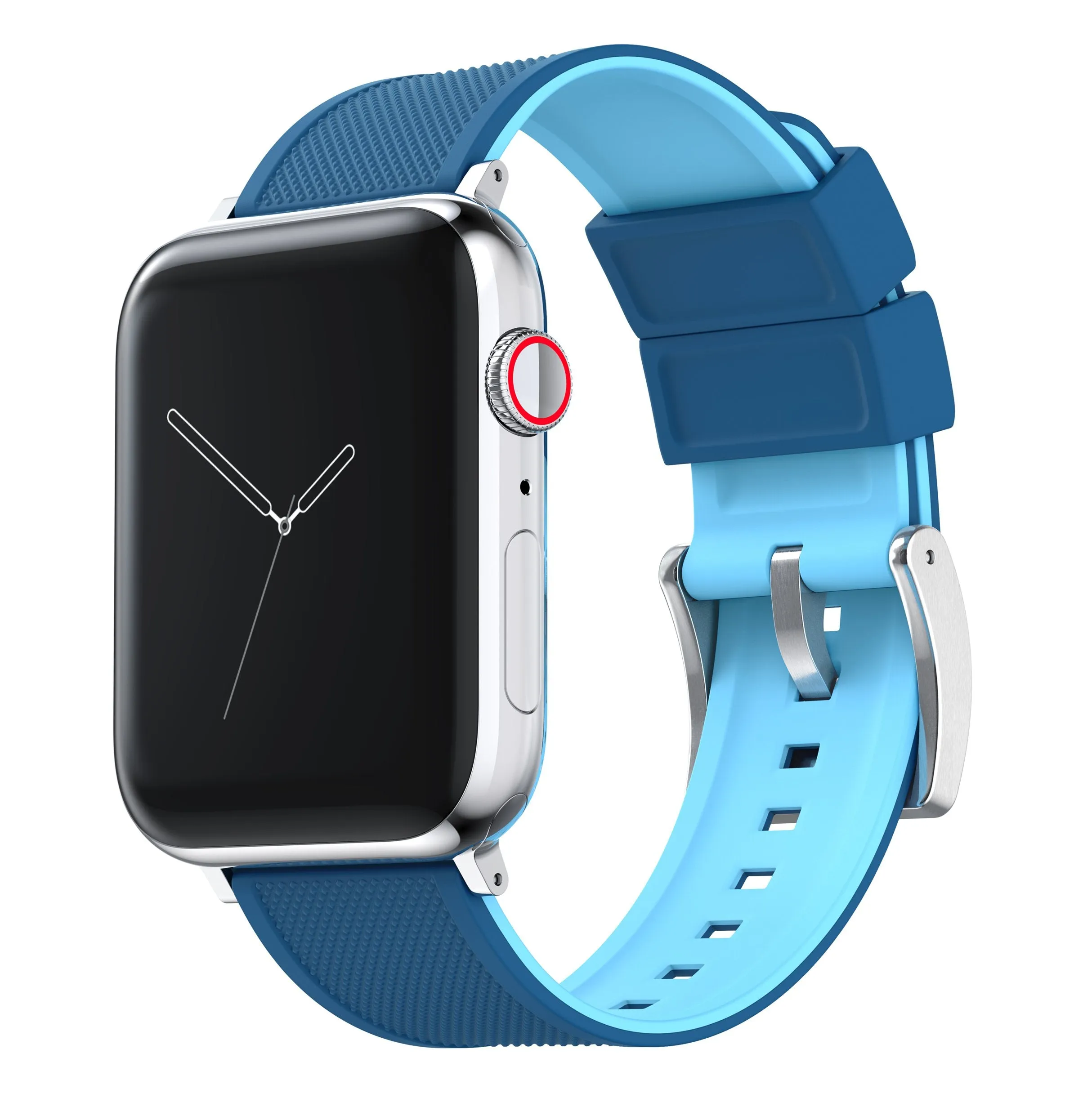 Apple Watch Elite Silicone Flatwater Blue Watch Band