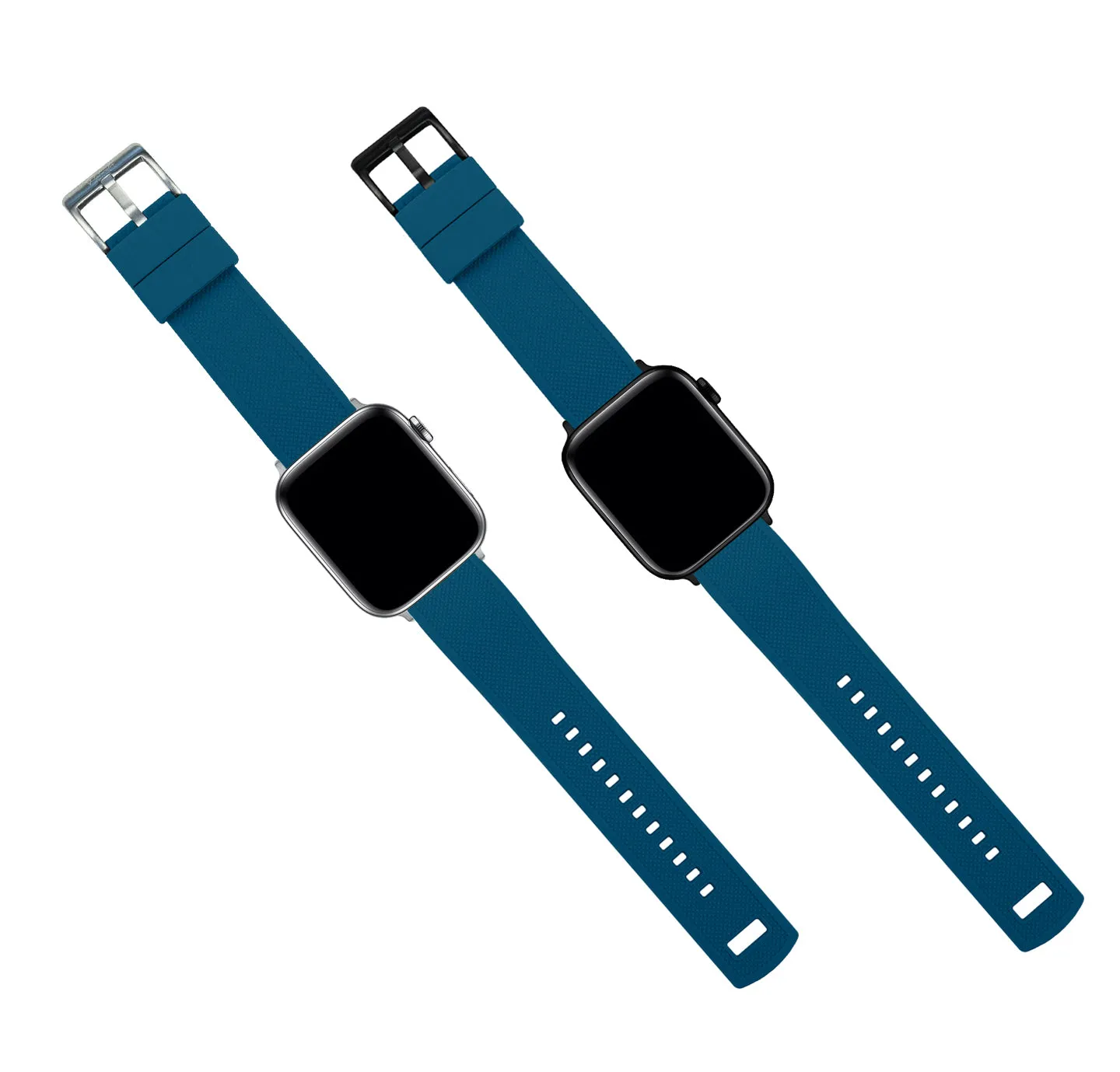 Apple Watch Elite Silicone Flatwater Blue Watch Band