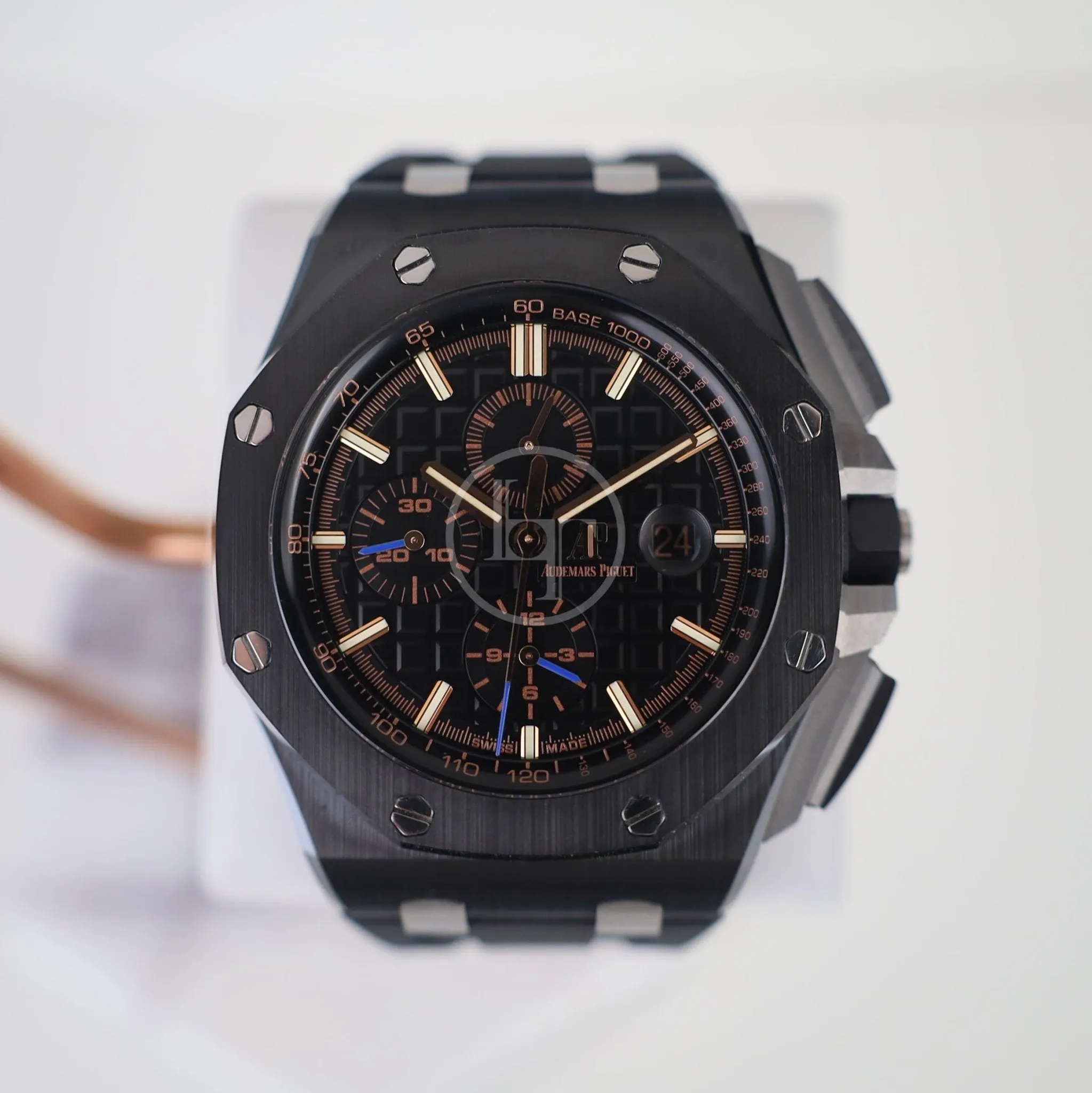 Audemars Piguet Royal Oak Offshore Chronograph Watch-Black Dial 44mm-26405CE.OO.A002CA.02