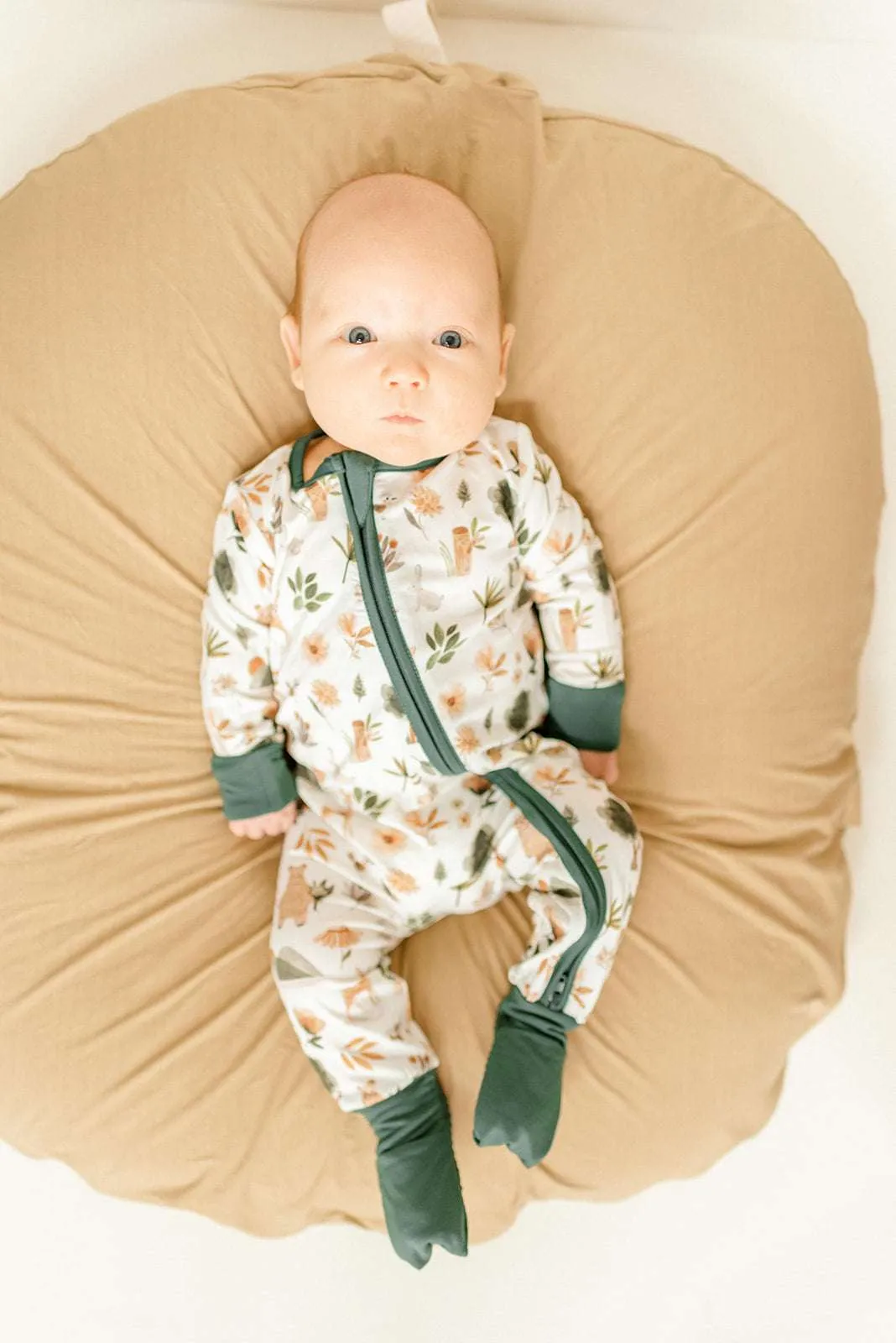 Bamboo Baby Convertible Jumpsuit | Forest