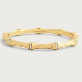 Bamboo Hinged Bangle