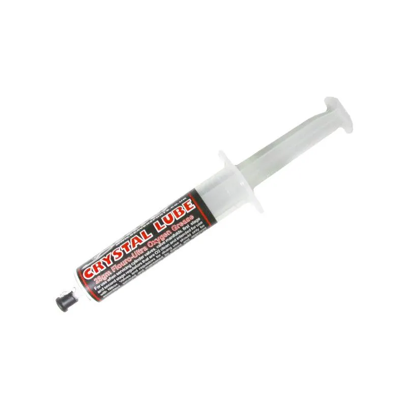 Beaver Crystal Lube Syringe 28gms / 1oz Oxygen Grease