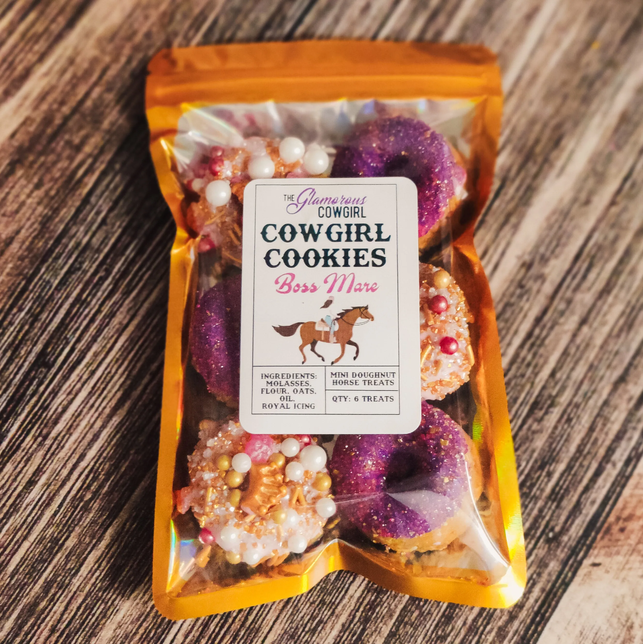 Boss Mare Cowgirl Cookies Horse Treats