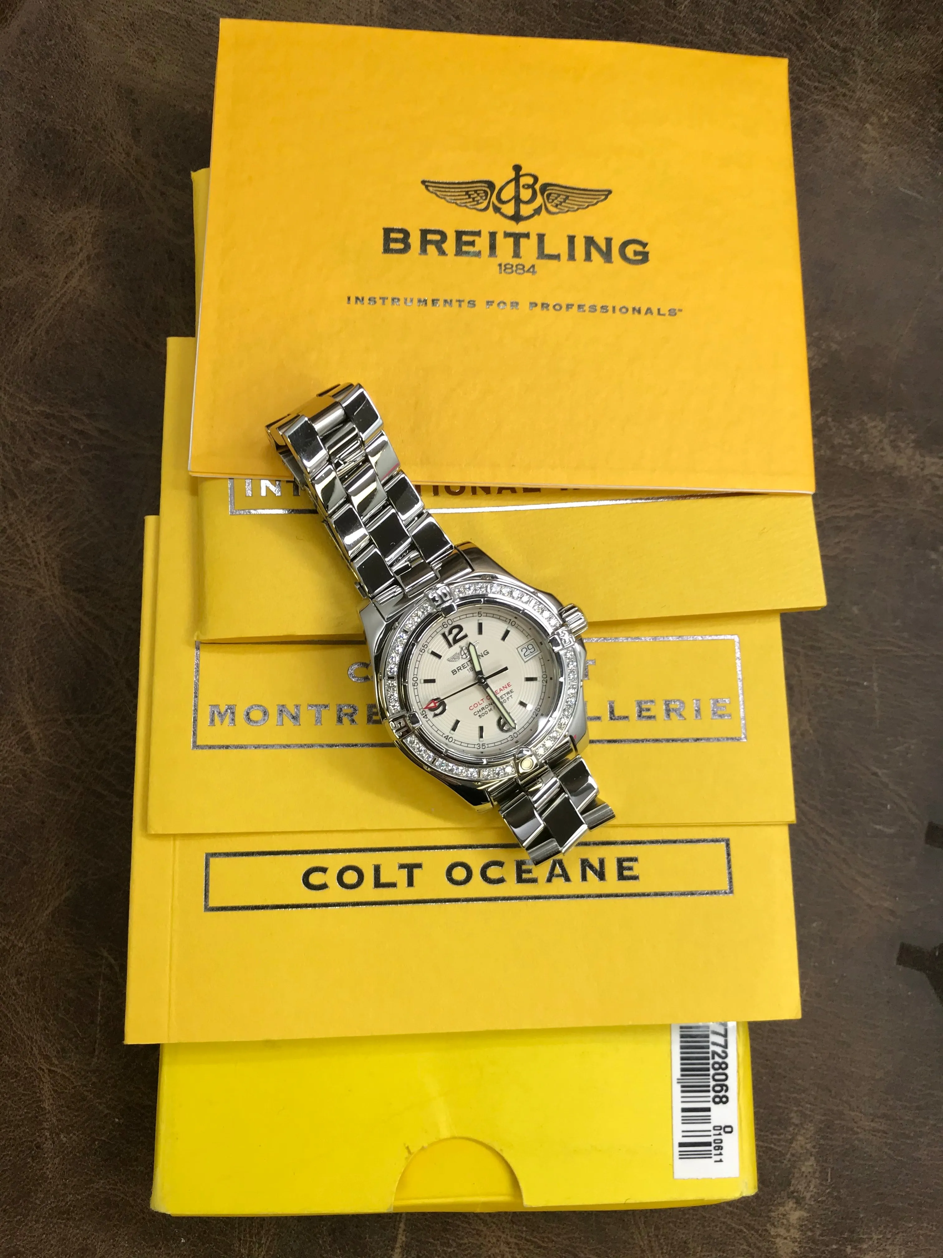 Breitling Colt Oceane A7738053 White Dial Quartz Women's Watch