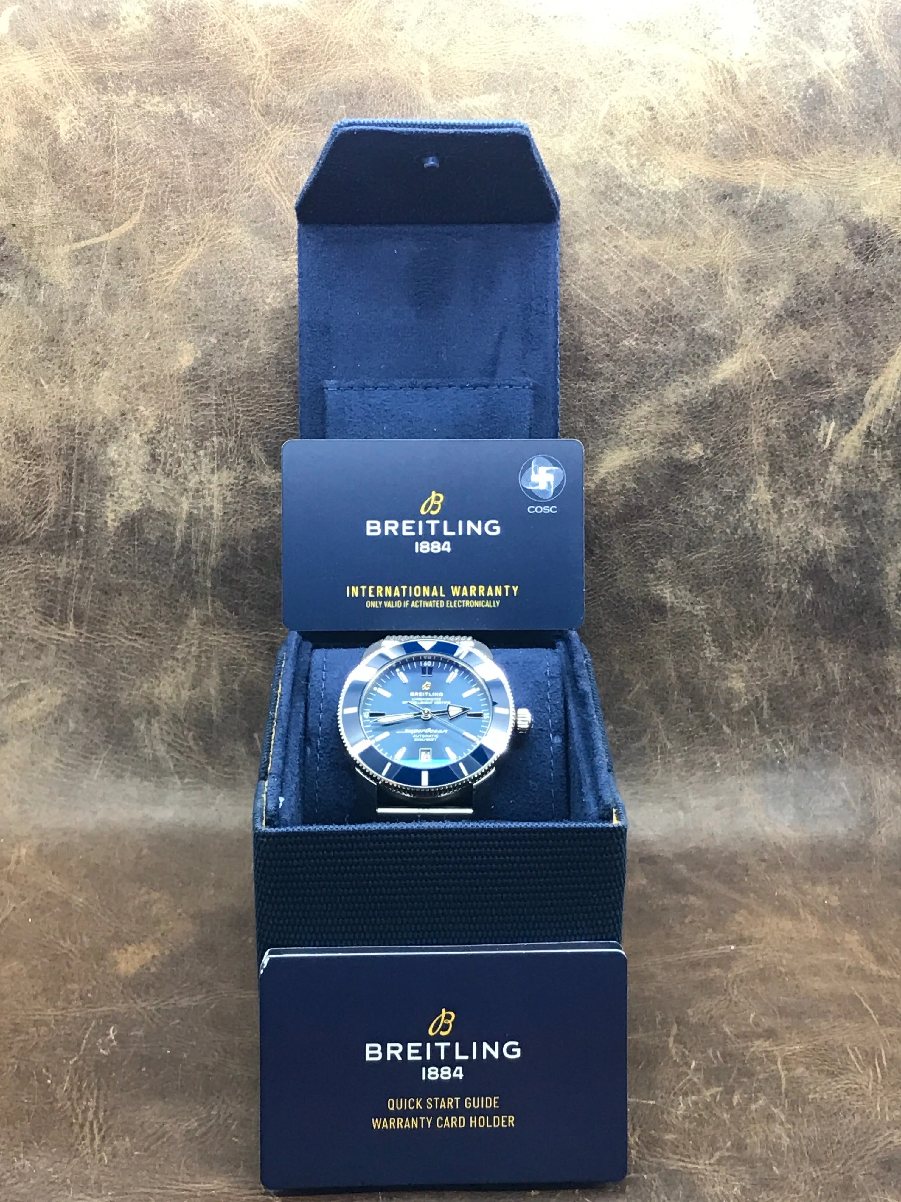 Breitling Superocean Heritage II  AB2020161C1A1 Blue Dial Automatic Men's Watch