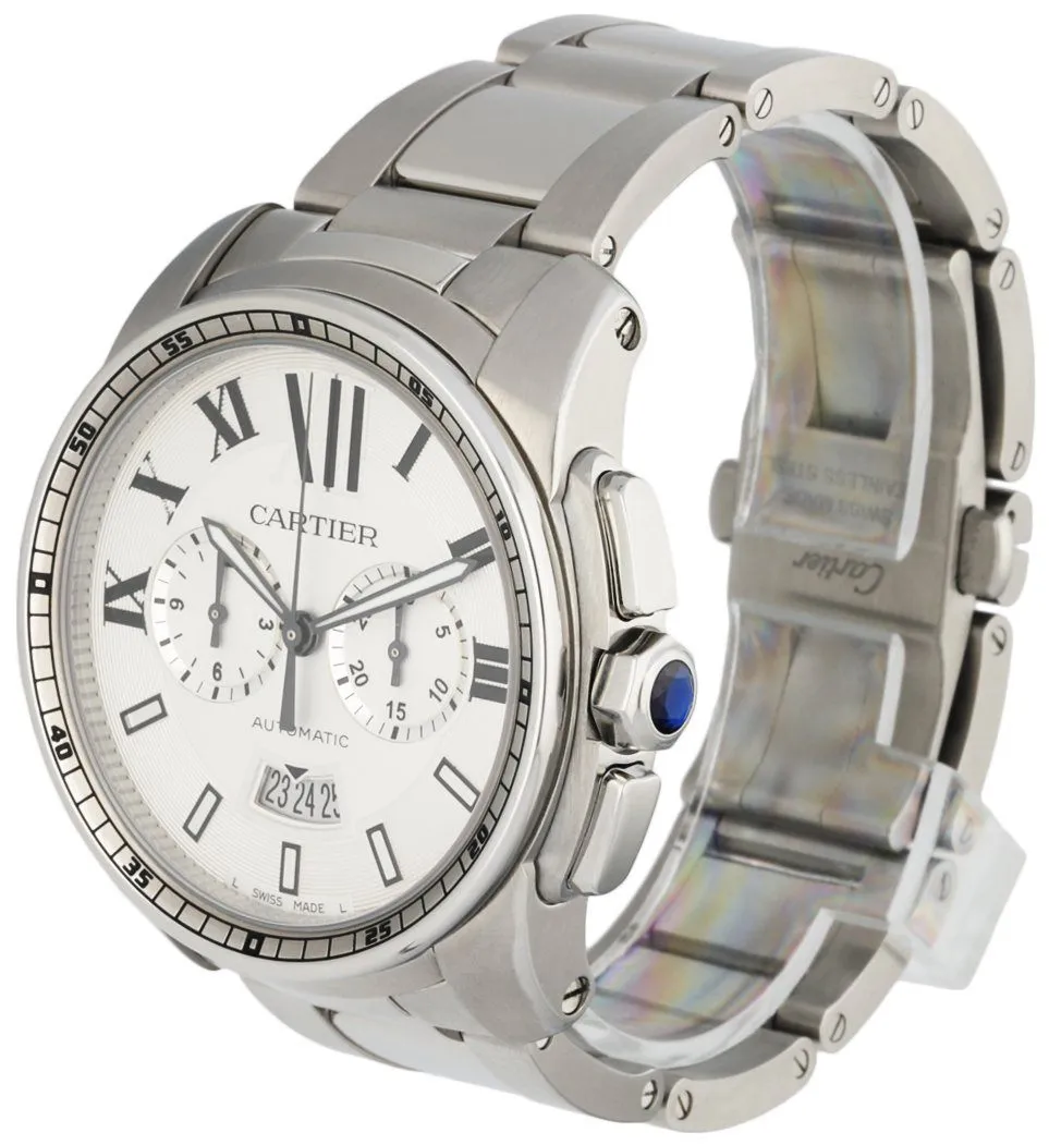 Cartier Calibre 3578 Chronograph Stainless Steel Men's Watch