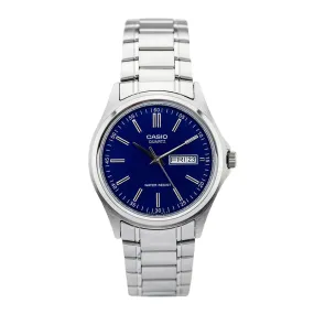 Casio Enticer Analogue Day-Date Blue Dial Men's Watch MTP-1239D-2ADF