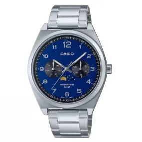 Casio Moon Phase Blue Dial Men's Watch| MTP-M300D-2AVDF