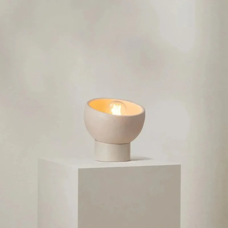 Ceramic Bowl Shade Table Lamp