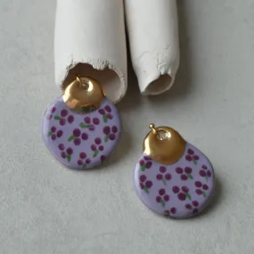 Ceramic earrings No. 17