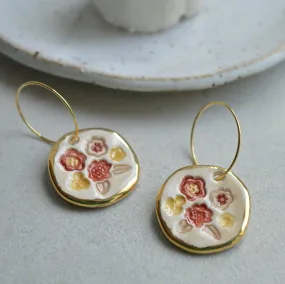 Ceramic earrings No. 5