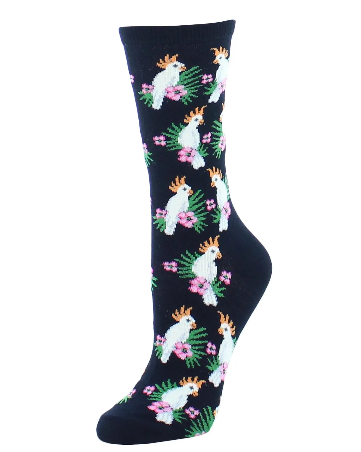 Cockatoo Bamboo Blend Crew Socks