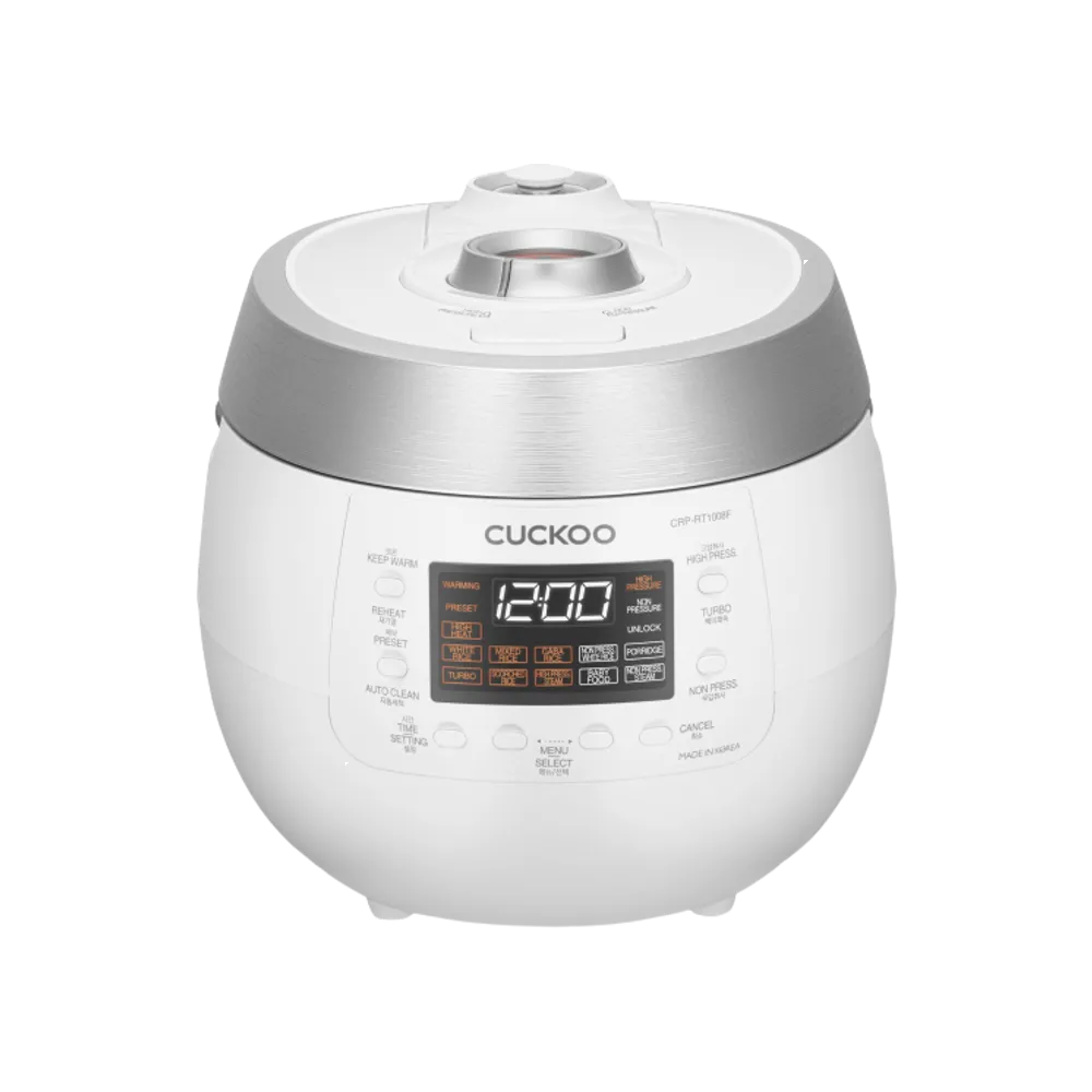 CUCKOO Twin Pressure Rice Cooker (for 10) CRP-RT1008F 1.8L