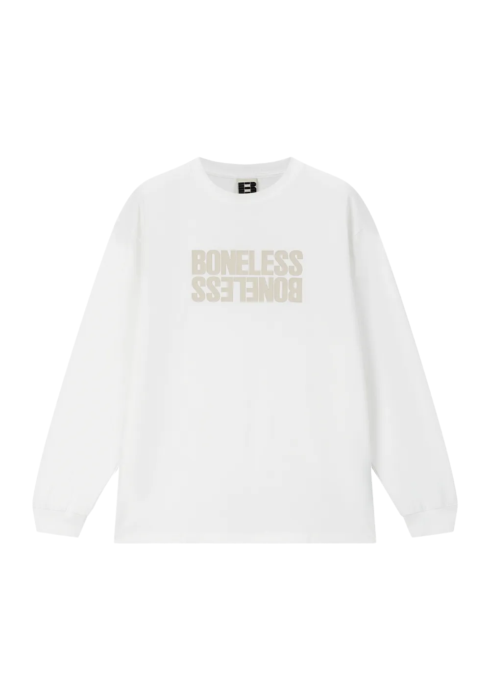 Double Sided Logo Printed Sweatshirt