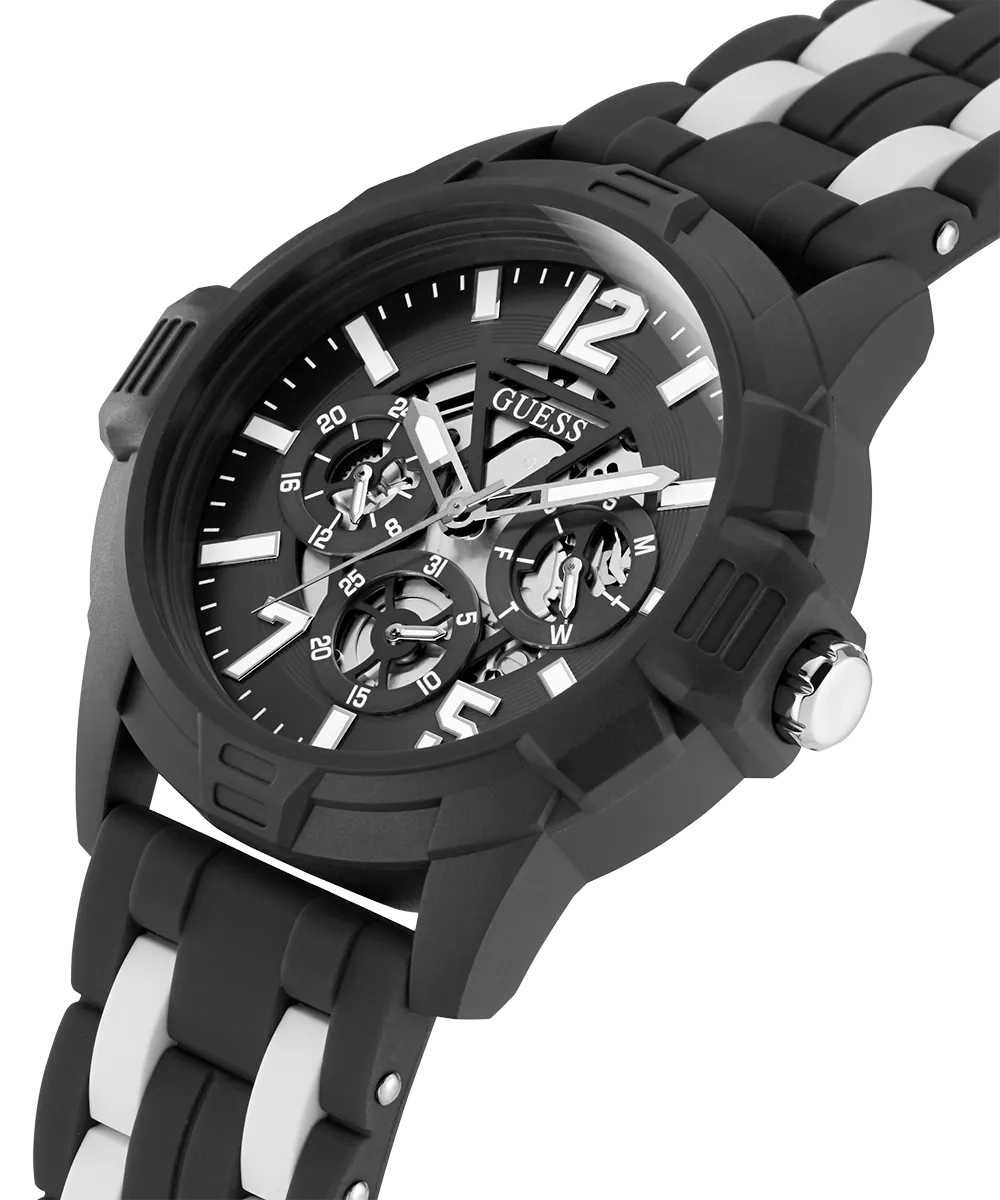 ECO-FRIENDLY WHITE AND BLACK BIO-BASED AND RECYCLABLE WATCH