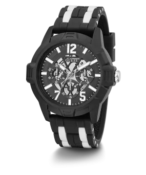 ECO-FRIENDLY WHITE AND BLACK BIO-BASED AND RECYCLABLE WATCH