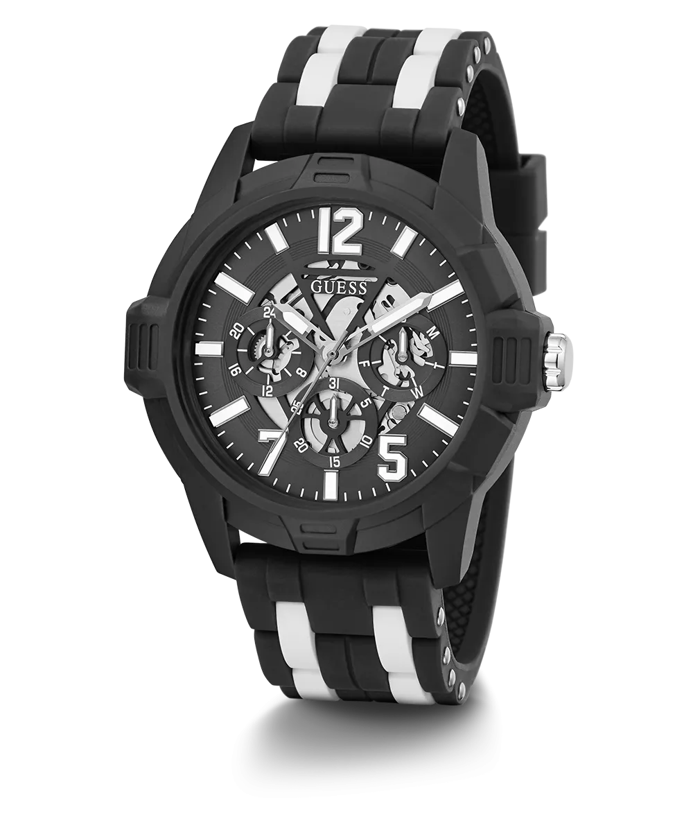 ECO-FRIENDLY WHITE AND BLACK BIO-BASED AND RECYCLABLE WATCH