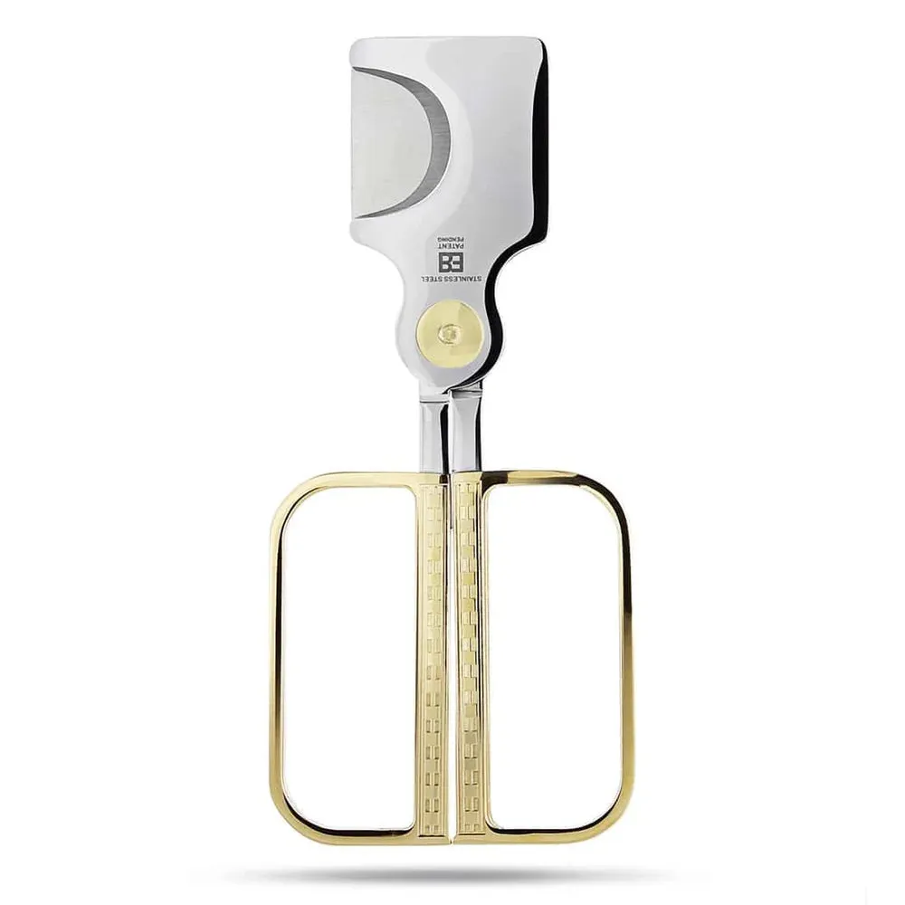 Elie Bleu Cigar Cutter Scissors Gold