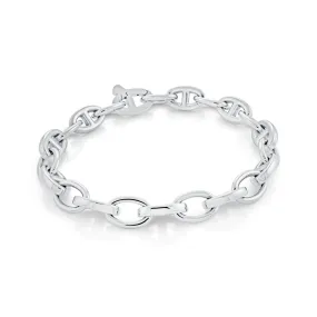 GENTS STAINLESS STEEL MARINER CHAIN, 9MM WIDE