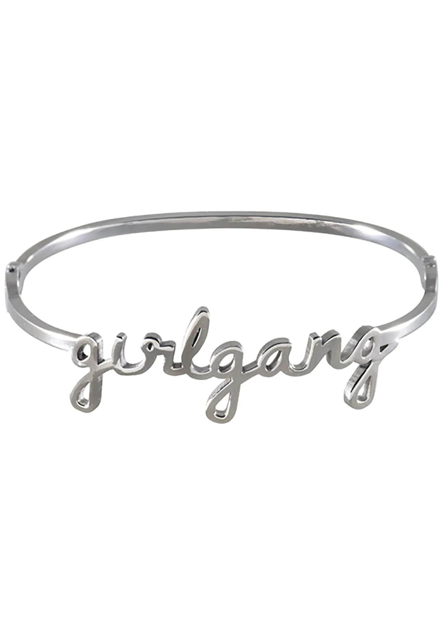 Girlgang Bangle in Silver