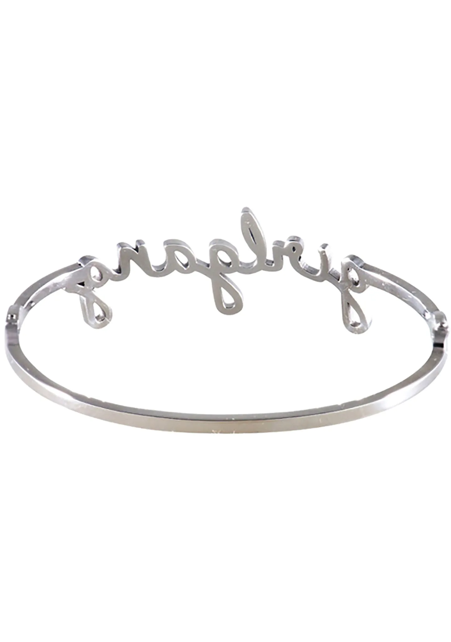 Girlgang Bangle in Silver