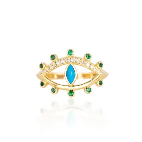 Gleamora Eye Fairuz Ring