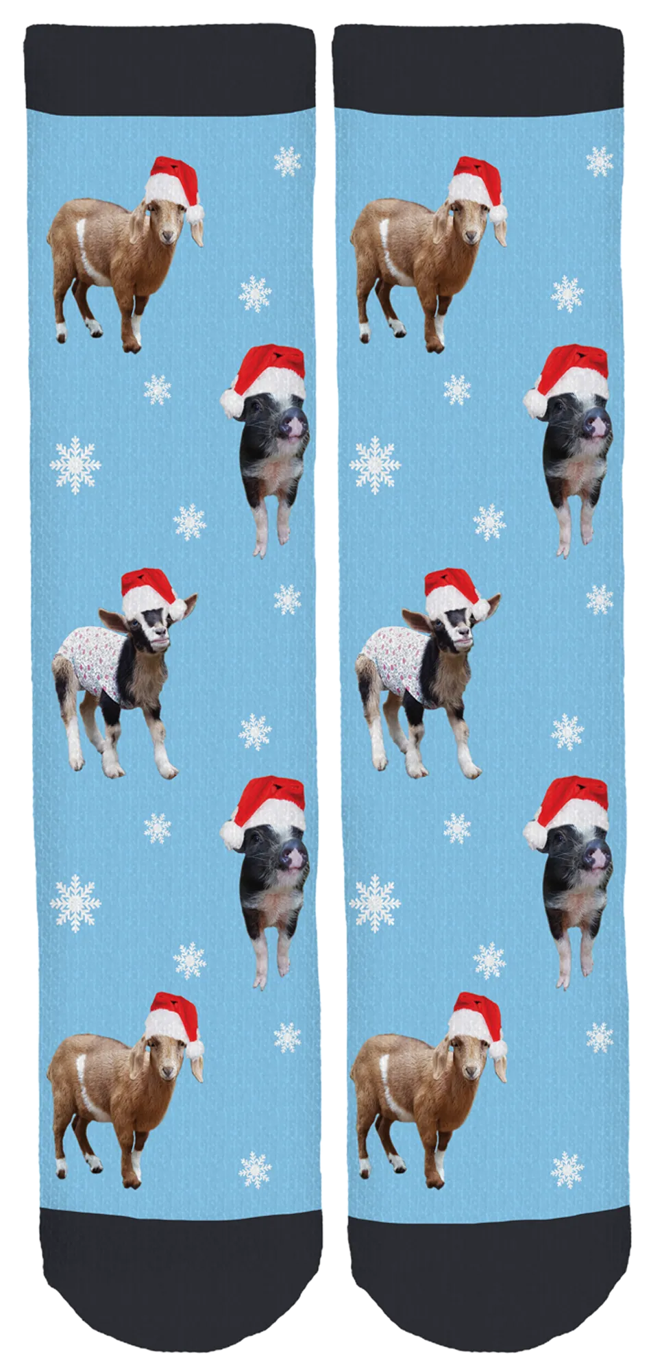 Goats of Anarchy Holiday Crew Socks