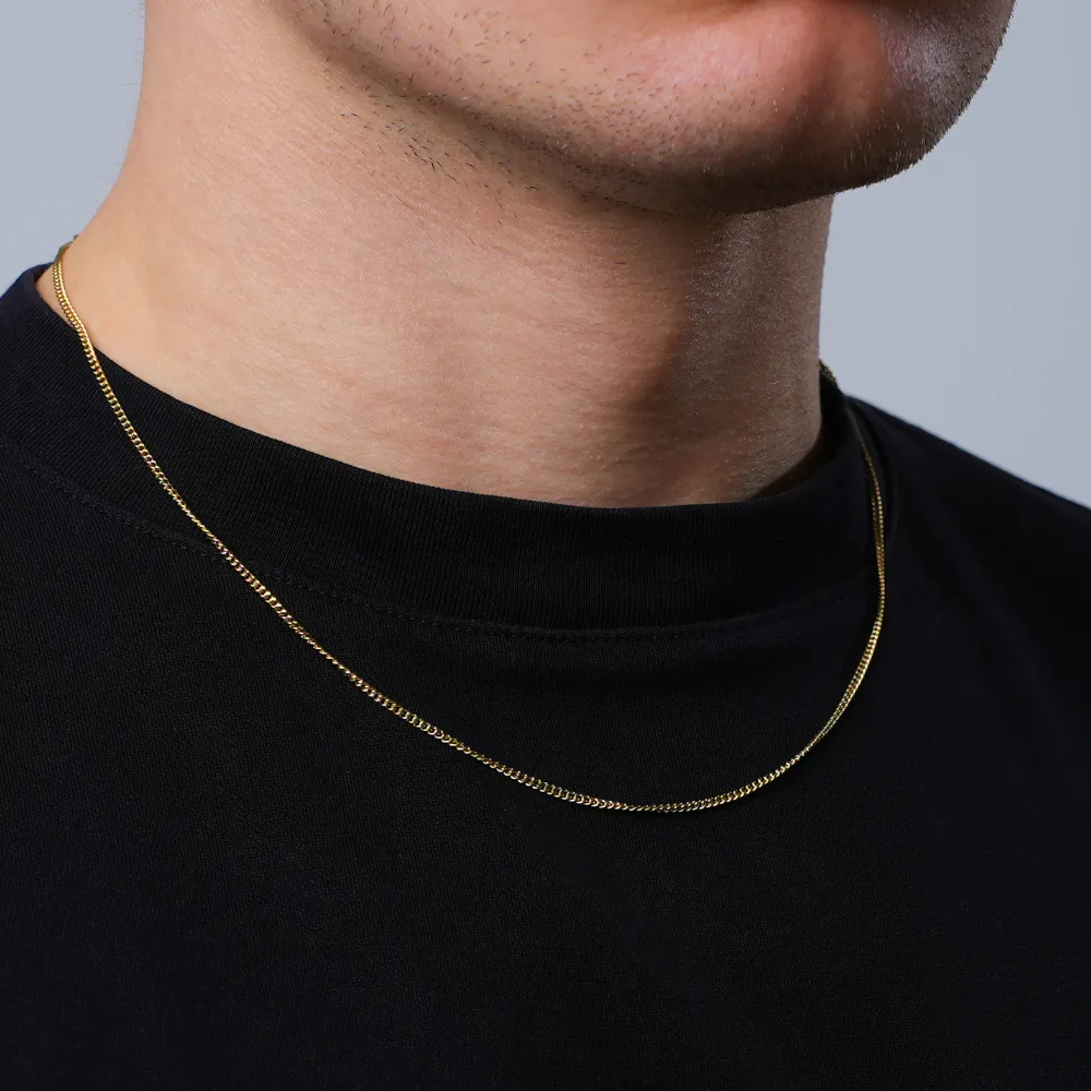 Gold Cuban Chain (2.5MM)