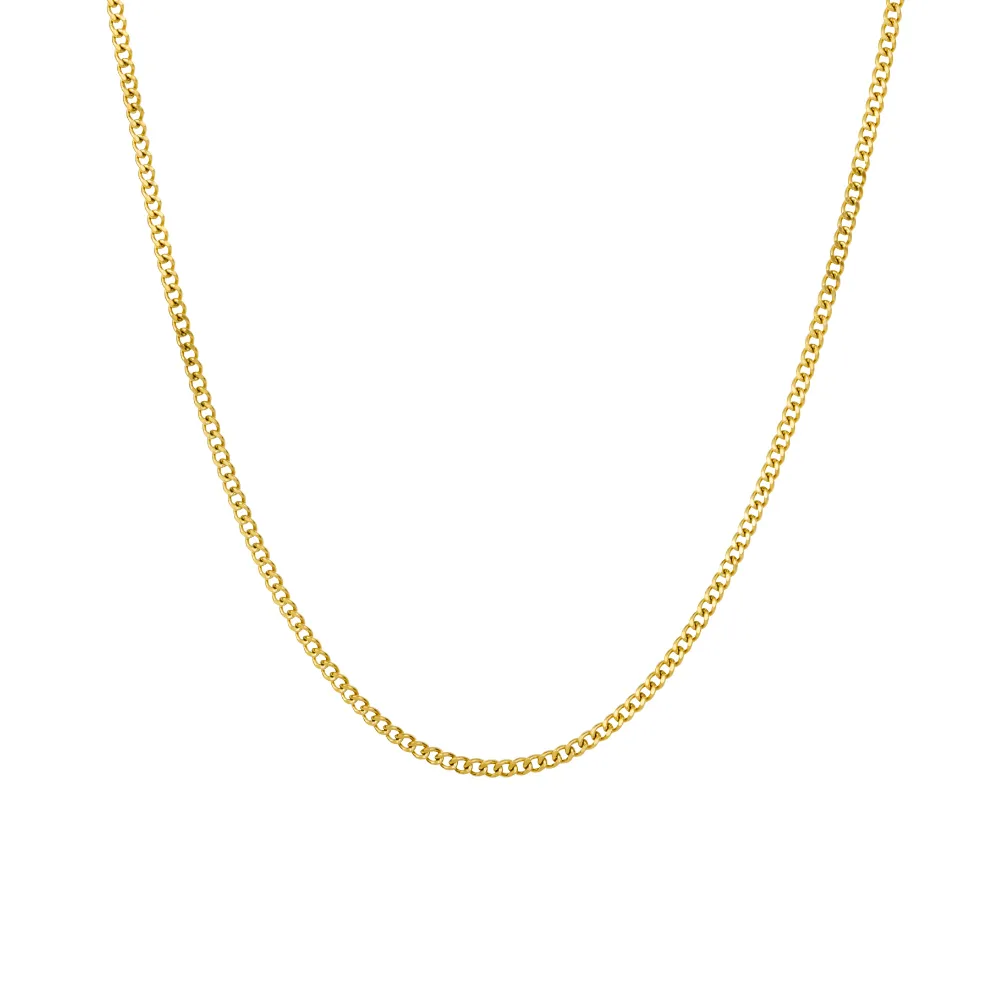 Gold Cuban Chain (2.5MM)