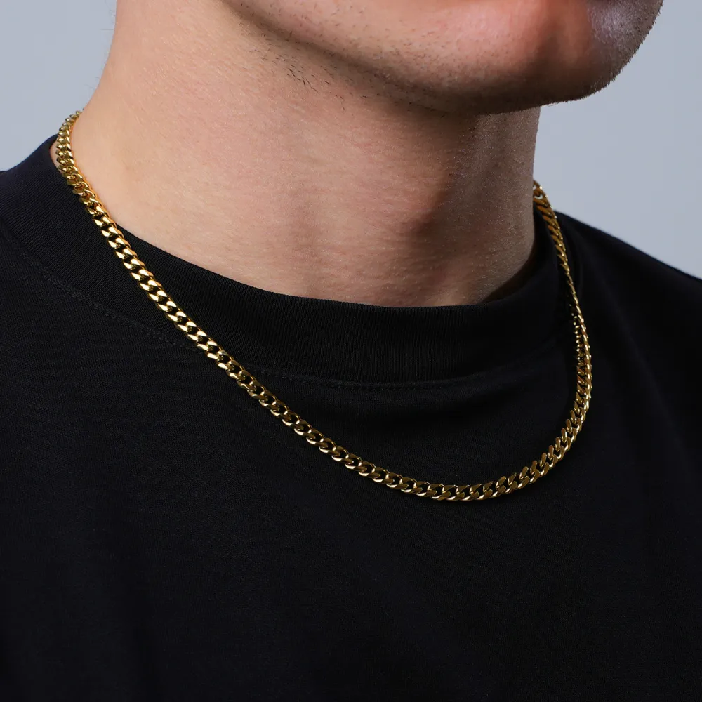 Gold Cuban Chain (5MM)