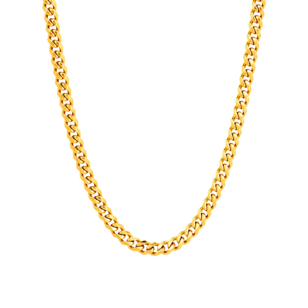 Gold Cuban Chain (5MM)