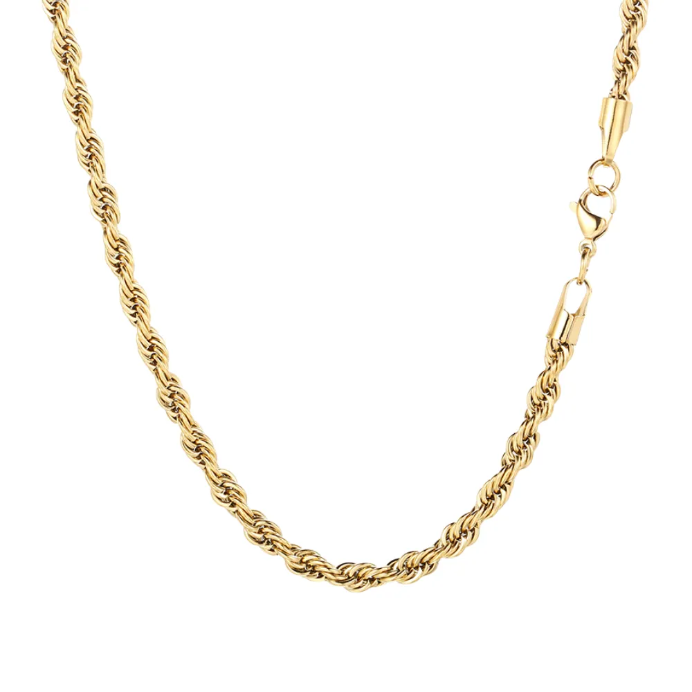 Gold Rope Chain (5MM)