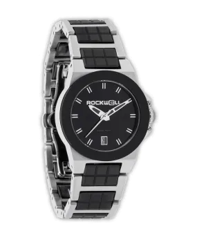 Katelynn (Silver/Black Ceramic) Watch