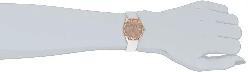 Kenneth Cole New York Women's Quartz Stainless Steel Case Leather Strap White,(Model:KC2844)