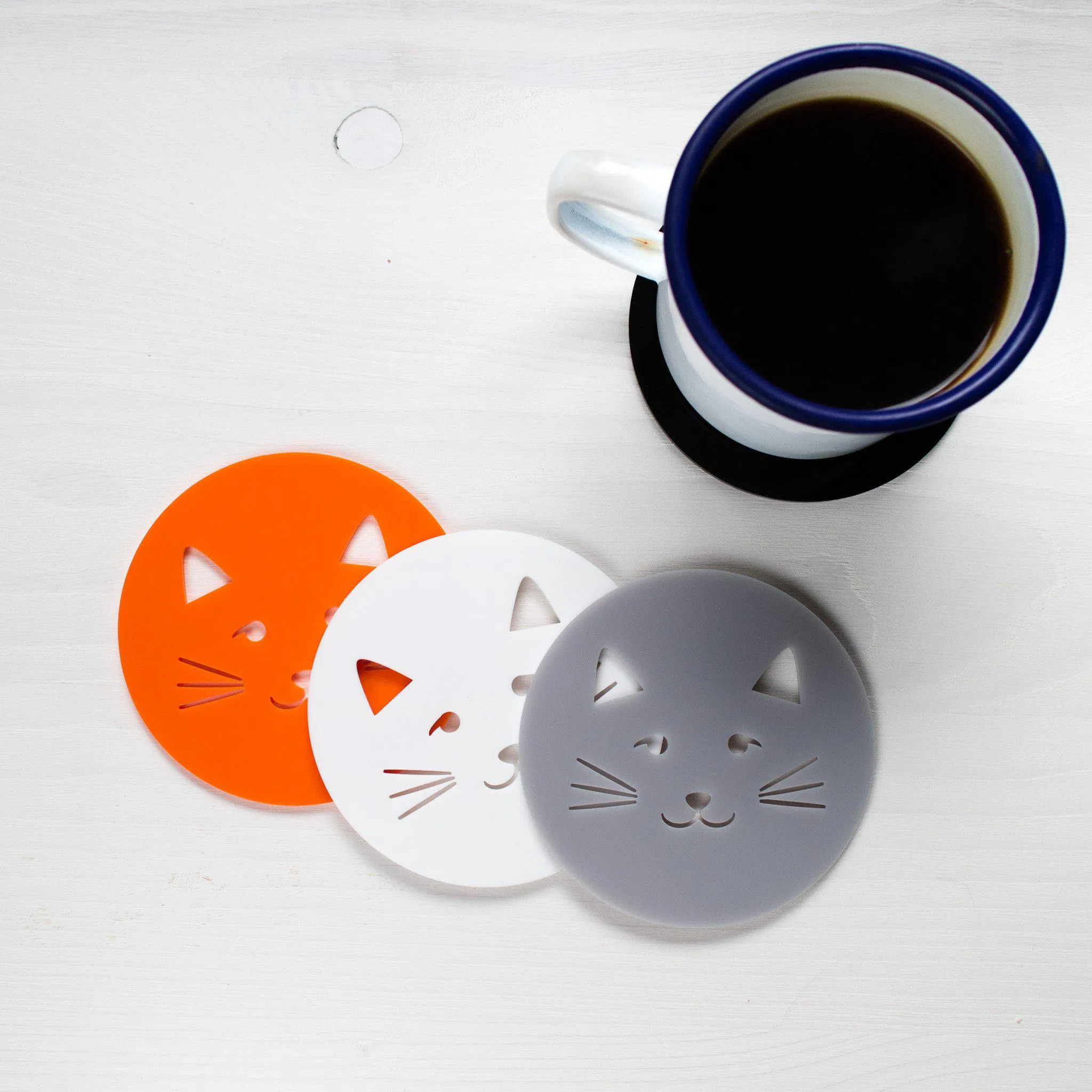 Kitty Coasters