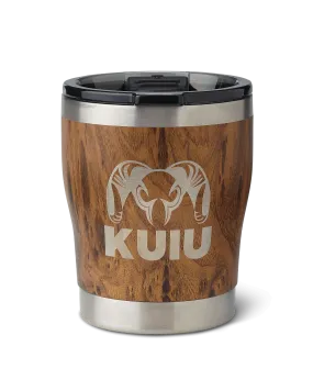 KUIU 10 oz Rocks Tumbler | Wood