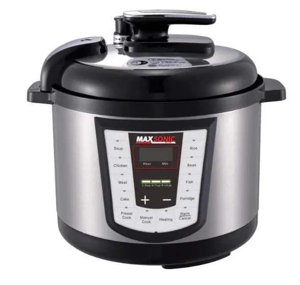 Maxsonic 6 Lt Electric Pressure Cooker