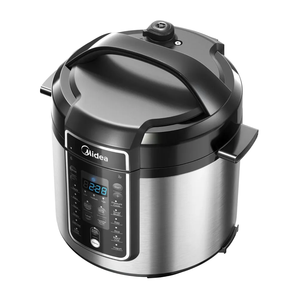 Midea 5.7L Pressure Cooker 12 Programs 9-In-1 Safety Features High-Pressure Quick Cook