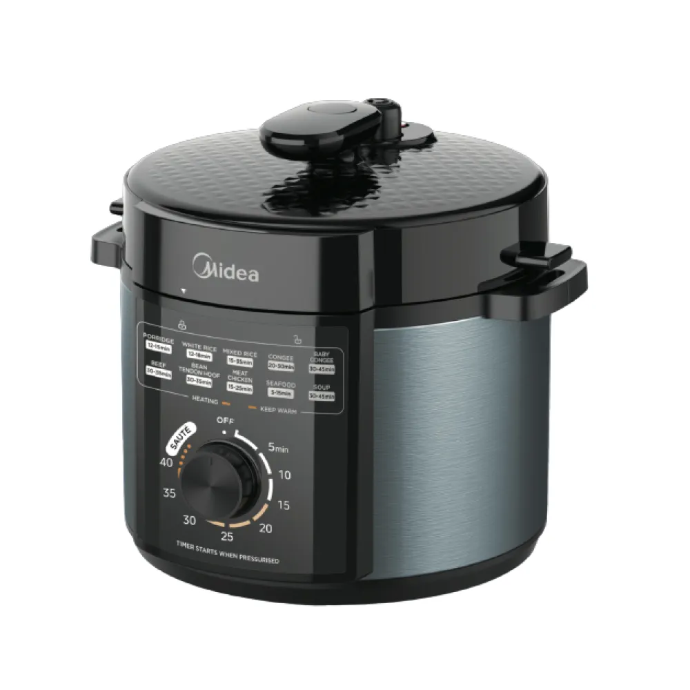 Midea 5L/5.7L Pressure Cooker 9-In-1 Safety Features High-Pressure Quick Cook-K