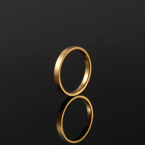 Minimal Band Ring - Gold