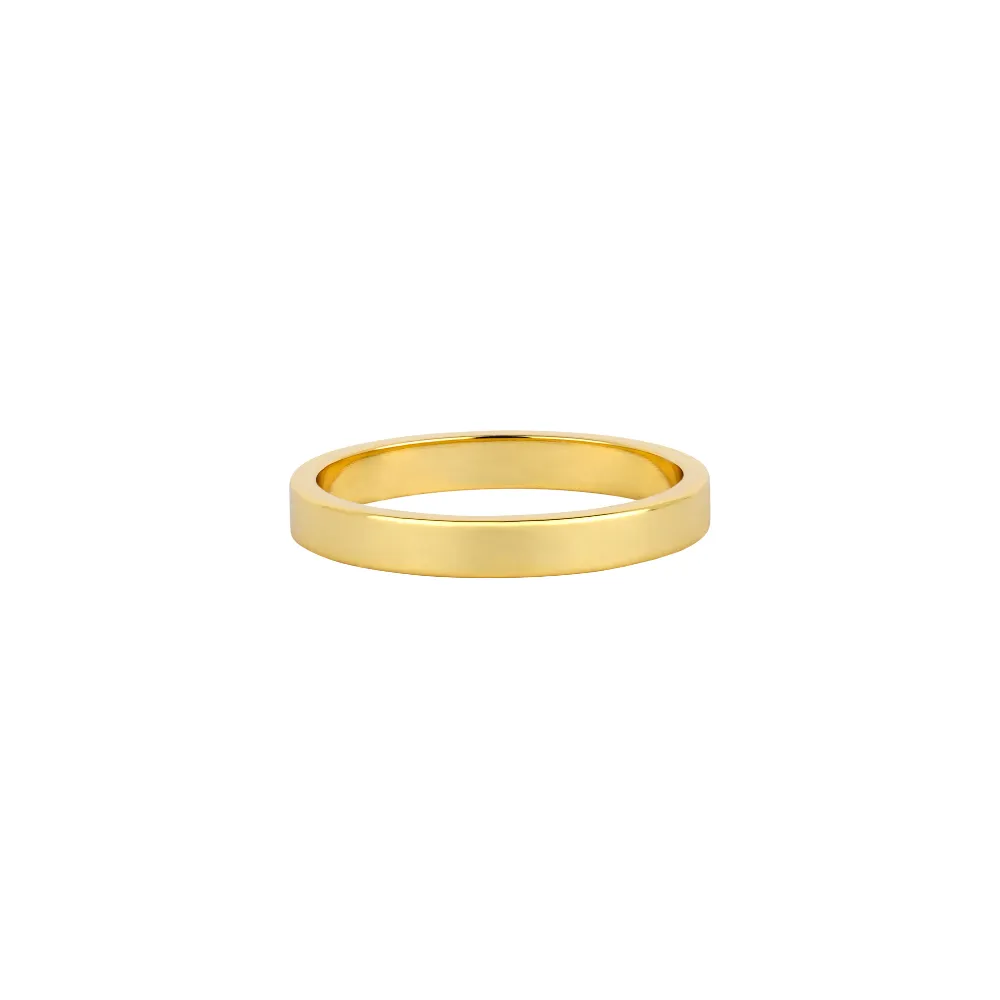 Minimal Band Ring - Gold